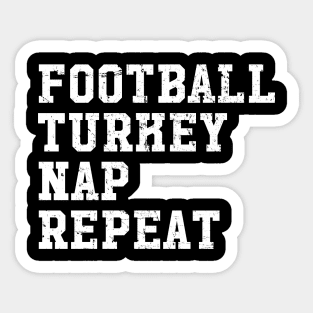 Football turkey repeat Sticker